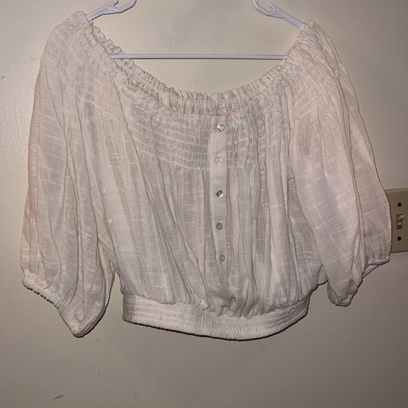 Free people/with the free dancing till dawn peasant, cottage, core BoHo blouse - Picture 2 of 8